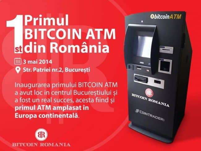 atm bitcoin romania